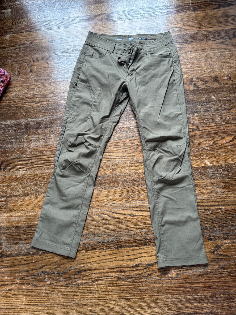 Prana Olive Straight Leg Outdoor Pants